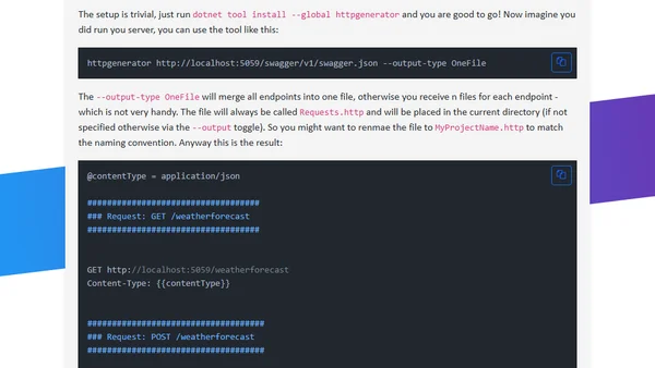 Generate http files from a swagger definition