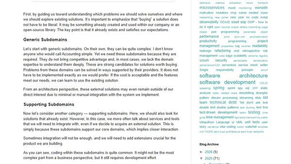 So… Which Part of Your System Is Actually Worth Building?