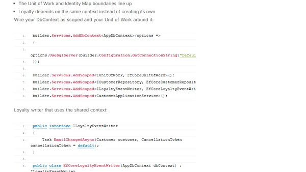Enterprise Patterns for ASP.NET Core Minimal API: Identity Map Pattern