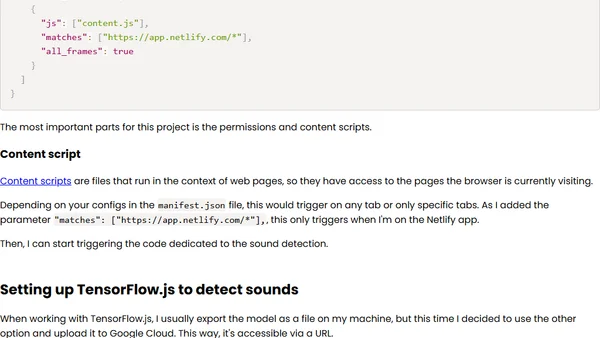 Toggle dark/light mode by clapping your hands