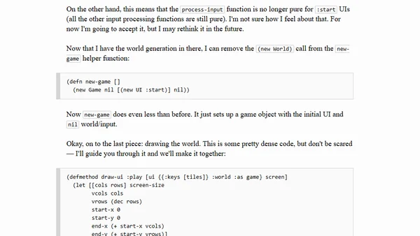The Caves of Clojure: Part 3.1
