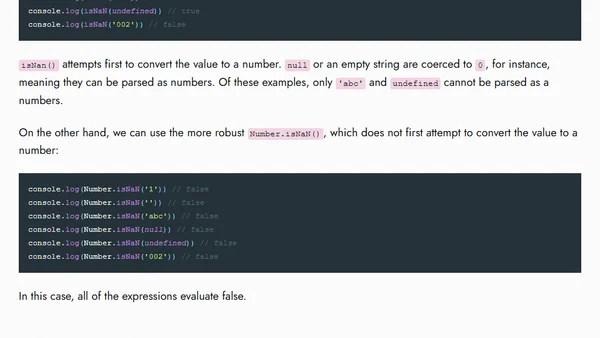 NaN or Not a Number?