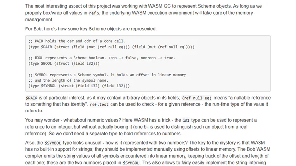 Compiling Scheme to WebAssembly