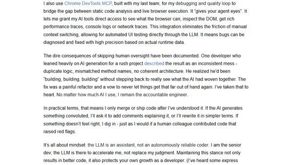 My LLM coding workflow going into 2026