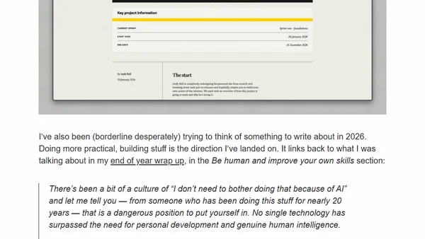 It really is the year of the website