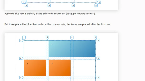 Part 3: Auto-flow, Order and Item Placement