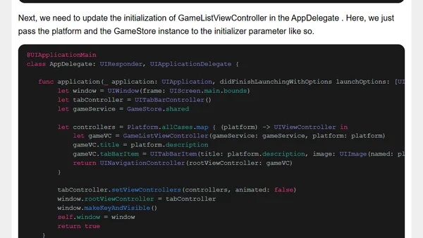Using Dependency Injection to Mock Network API Service in View Controller