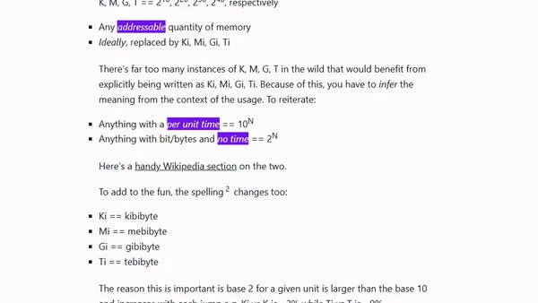 K, M, G, T vs. Ki, Mi, Gi, Ti