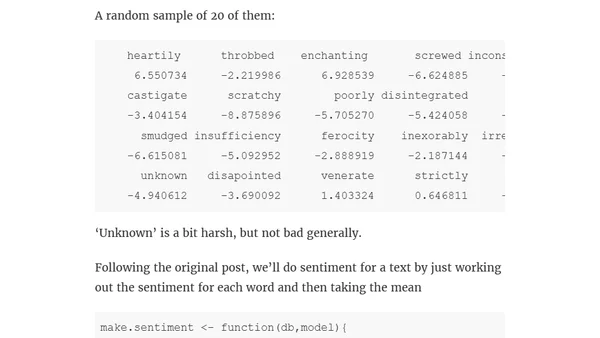 How to write a racist AI in R without really trying