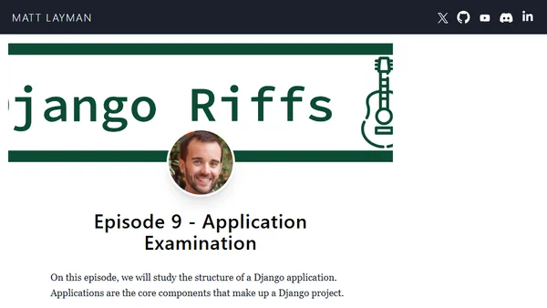 Episode 9 - Application Examination