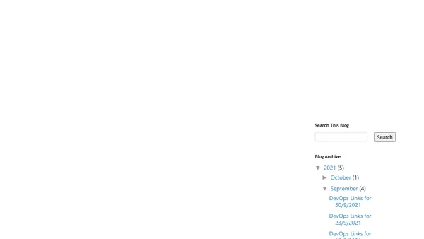 DevOps Links for 9/9/2021