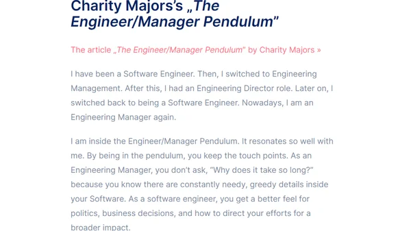 My alltime-high articles