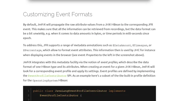Introducing JmFrX: A Bridge From JMX to JDK Flight Recorder