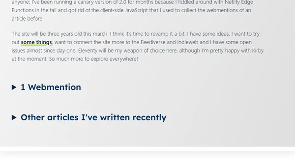 New Year, new Eleventy