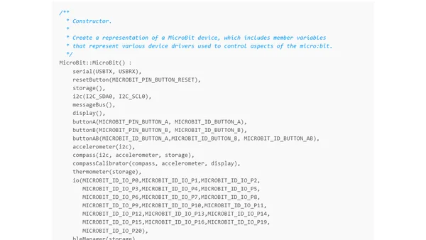 Exploring the BBC micro:bit Software Stack
