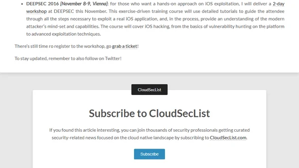 Needle Status Update