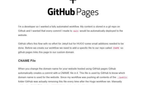 Hosting your HUGO blog on Github Pages in 1 hour