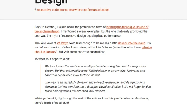 Responsive Responsive Design