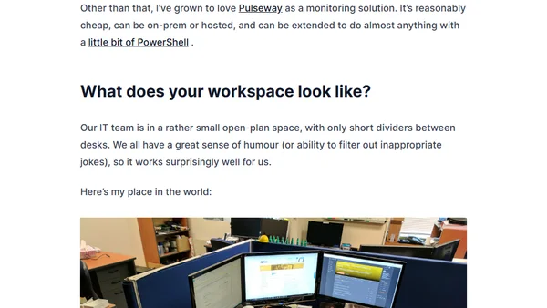 I'm Josh King, 'IT Pro,' and This Is How I Work
