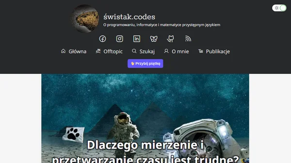 Dlaczego mierzenie i przetwarzanie czasu jest trudne? — część 2 z 2
