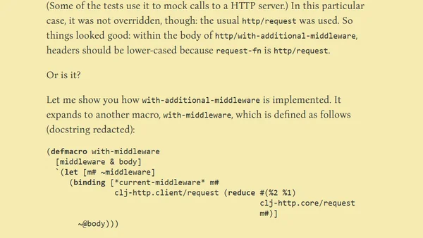 Careful with that middleware, Eugene