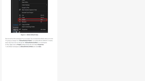Create a dotnet Standard Library (Step-By-Step)