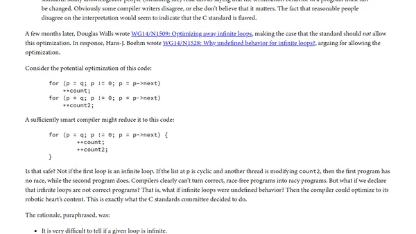 C and C++ Prioritize Performance over Correctness