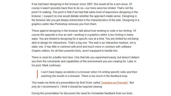 Looking for the right tool