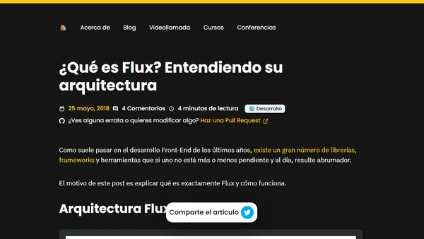 ¿Qué es Flux? Entendiendo su arquitectura