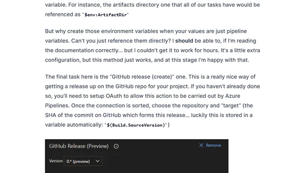 How I Failed My Way to Success with Azure Pipelines - Part 2: Release