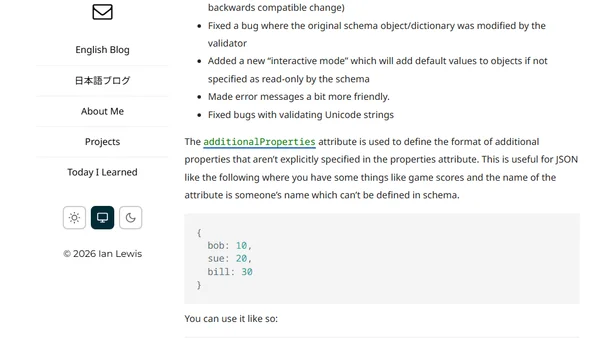 jsonschema 0.2 alpha