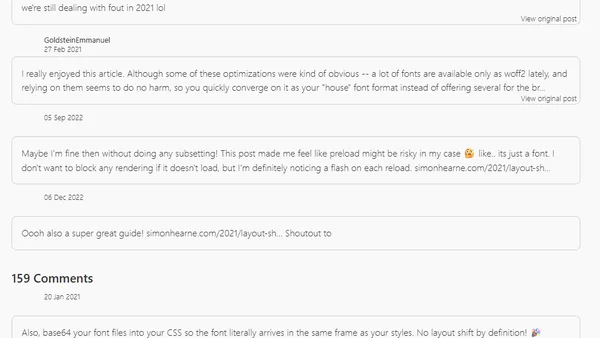How to avoid layout shifts caused by web fonts