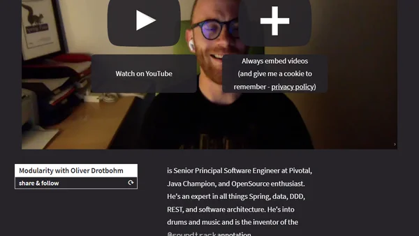 Modularity with Oliver Drotbohm