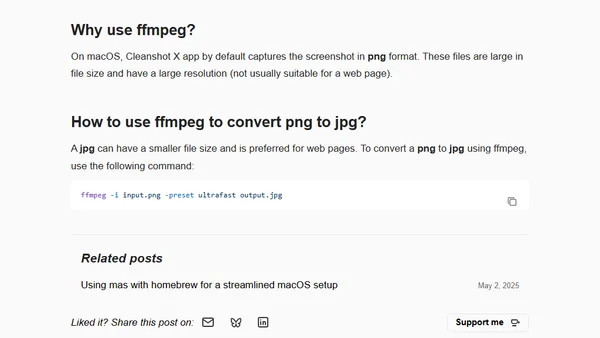 Convert png to jpg using ffmpeg