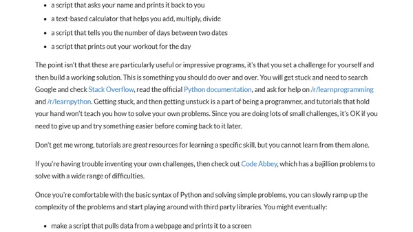 Studying programming: where to start