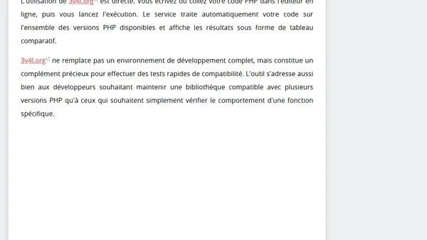Testez votre code PHP sur plus de 300 versions simultanément