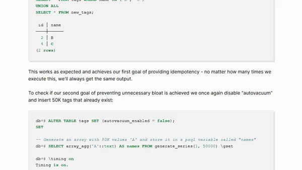 How to Get or Create in PostgreSQL