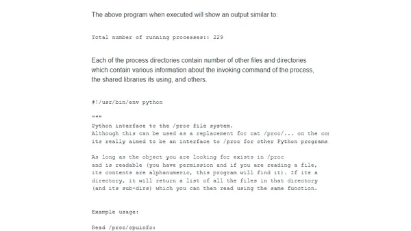 Linux System Mining with Python