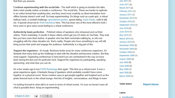 11 takeaways from a year of online conferences