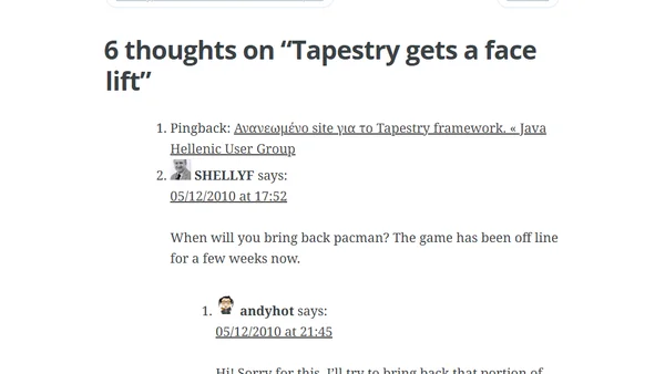 Tapestry gets a face lift