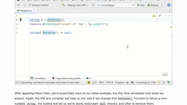 Nullable reference types in C# - Migrating to nullable reference types - Part 1