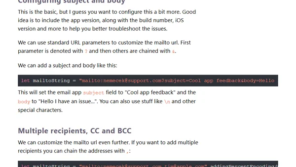 iOS 14: How to send email using default email app