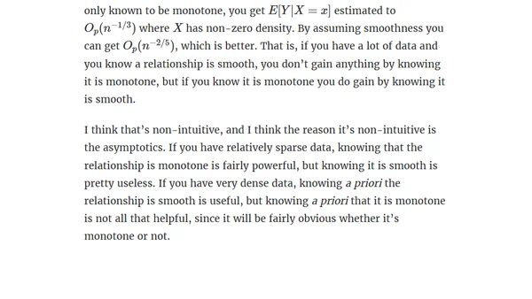Monotonicity and smoothness