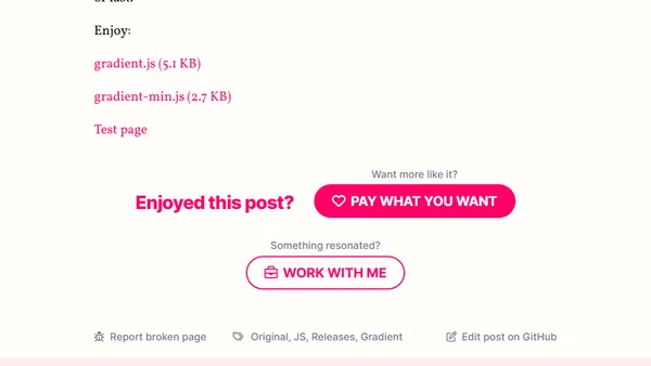 Cross-browser imageless linear gradients v2