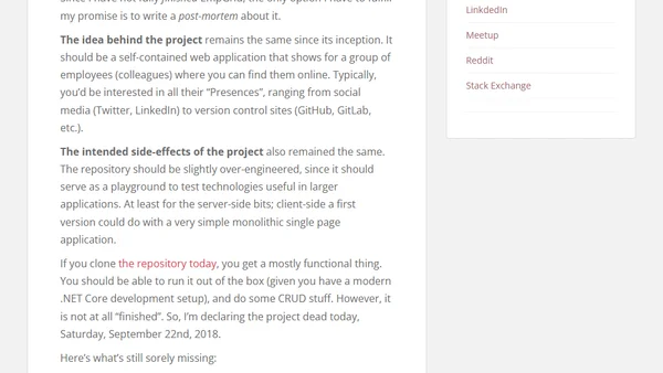 EmpGrid Post-Mortem (and Resurrection!?)