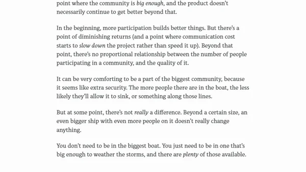 The self-fulfilling prophecy of React