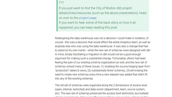 Reflecting on my tenure at the City of Boston