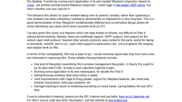 Announcing Wio: A clone of Plan 9's Rio for Wayland