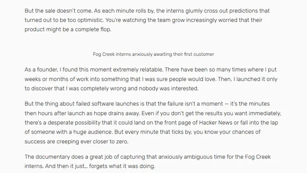 Aardvark'd: The Fog Creek Documentary, 18 Years Later