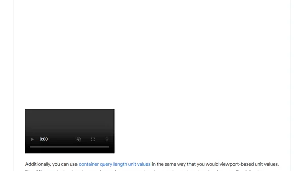 Container queries land in stable browsers
